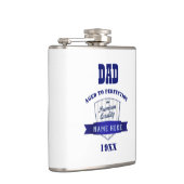 DAD - Jaar geboren op zondag - verouderd tot perfe Heupfles (Rechts)