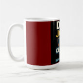 Dad Joke Champion 2025 Mug - Bad Puns, Great Fun! Koffiemok (Links)