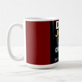 Dad Joke Champion 2025 Mug - Bad Puns, Great Fun! Koffiemok