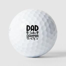 Dad Joke Champion | Grappig cadeau voor Vaderdag Golfballen