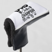 Dad Joke Champion | Grappig cadeau voor Vaderdag Golfheadcover (3/4 voorkant)