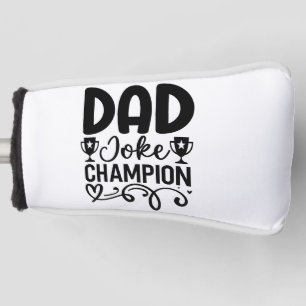 Dad Joke Champion   Grappig cadeau voor Vaderdag Golfheadcover