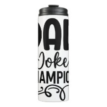 Dad Joke Champion | Grappig cadeau voor Vaderdag