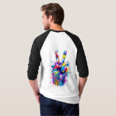 "Dad Joke Champion No. 1" prijs T-shirt (Achterkant volledig)