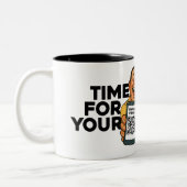 Dad Joke Coffee Mug - A New Dad Joke Every Day Tweekleurige Koffiemok (Links)