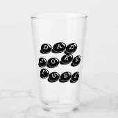 Dad Joke Fuel - Snoep Grappig Cadeau voor Vader Glas (Voorkant)