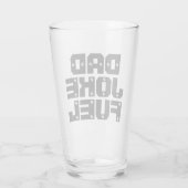 Dad Joke Fuel - Toolbox Edition voor Handyman Glas (Achterkant)