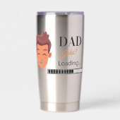 Dad Joke Loading Geïsoleerde Drinkbeker (Voorkant)