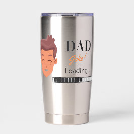 Dad Joke Loading Geïsoleerde Drinkbeker