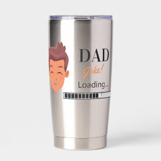 Dad Joke Loading Geïsoleerde Drinkbeker