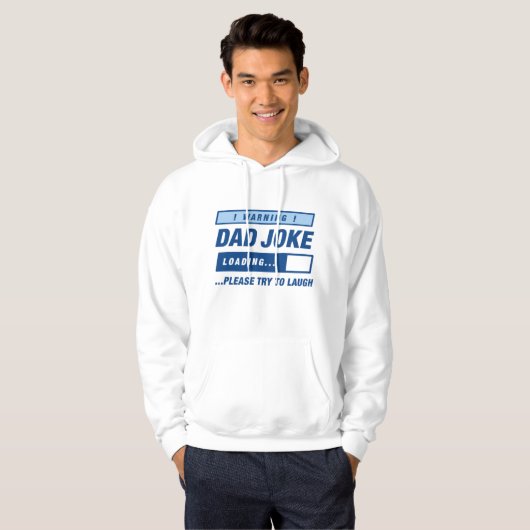 Dad Joke Loading Hoodie (Voorkant volledig)