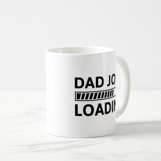 Dad Joke Loading Koffiemok (Voorkant rechts)