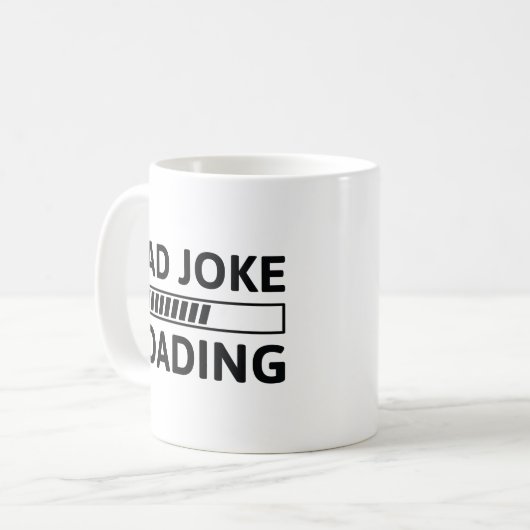 Dad Joke Loading Koffiemok (Voorkant links)
