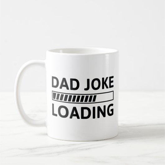 Dad Joke Loading Koffiemok (Links)