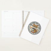 Dad Joke Pun Kat Kat Grafische T-shirt Kunst - Dad Planner (Display)