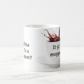 DAD JOKE: Waarom heeft het koffiedossier een polit Koffiemok (Center)