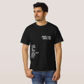 DAD JOKES 101 Vaderdag Black FUNNY GUY T-shirt (Voorkant volledig)