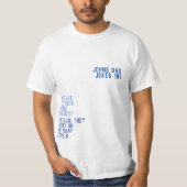 DAD JOKES 101 Vaderdag BLUE FUNNY GUY T-shirt (Voorkant)