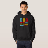 Dad Jokes Are How Eye Roll  Fathers Day New Dad Vi Hoodie (Voorkant volledig)