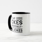 Dad Jokes Mok (Voorkant links)