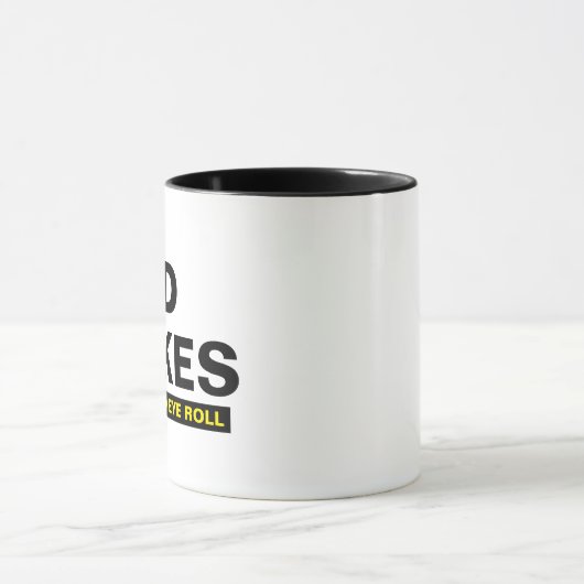 Dad Jokes Mug Funny Slogan Humor Gift Mok (Midden)