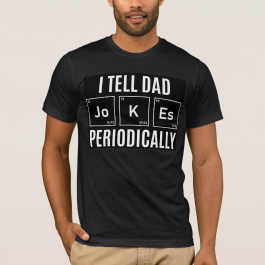 Dad Jokes T-shirt (Voorkant)