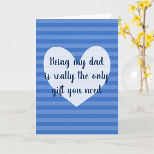 Dad Kaart (Gele Bloem)