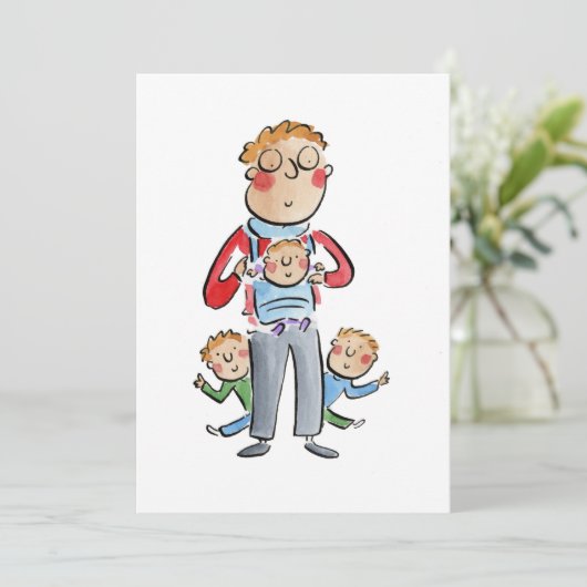 Dad Kaart (Staand voorkant)