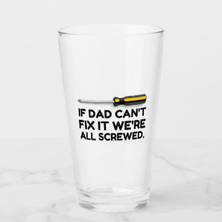 DAD KAN HET NIET VASTSTELLEN WE ZIJN ALLEMAAL SCHE GLAS
