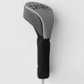 Dad Kids Namen Gevestigde Script Typografie Golfheadcover (Schuin)