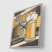 DAD Klassiek koud bier Vierkante Klok (Hoek)