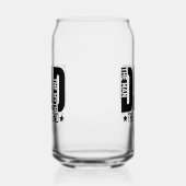 Dad Legend Man Blikvorm Glas (Links)
