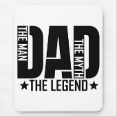 Dad Legend Man Muismat (Voorkant)