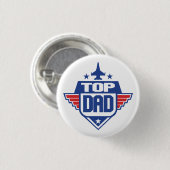 Dad Legend Man Ronde Button 3,2 Cm (Voorkant /achterkant)