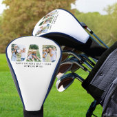 DAD Letter Cutout Photo Collage Custom Text Golf H Golfheadcover