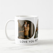 DAD Letter Photo Collage Koffiemok (Links)