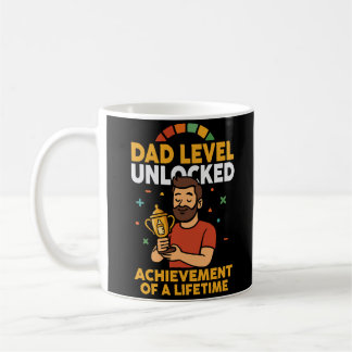 Dad Level Unlocked - Grappig Vaderdag cadeau Koffiemok