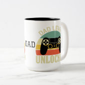 DAD LEVEL UNLOCKED Leuke Mok voor een nieuwe vader (Voorkant rechts)