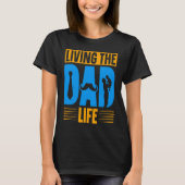 Dad Life Fathers Day Future Dad First Time Daddy T-shirt (Voorkant)