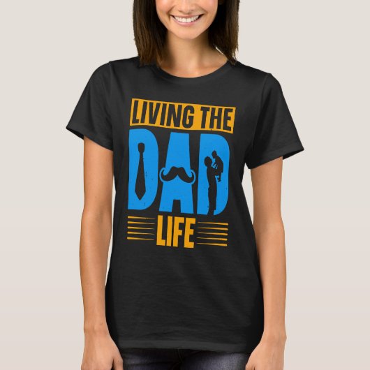 Dad Life Fathers Day Future Dad First Time Daddy T-shirt (Voorkant)