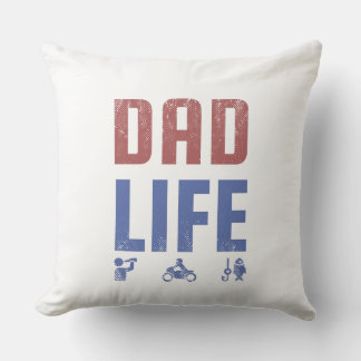 Dad Life SVG – Vaderdag ontwerp | grappig Kussen