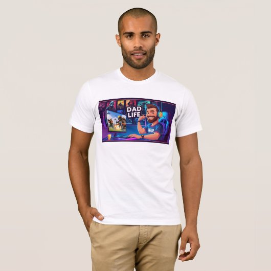 Dad Life Tshirt (Voorkant volledig)