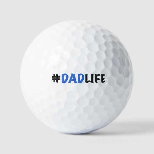 #DAD LIFE VALUE GOLFBALLEN 3-PACK (Voorkant)