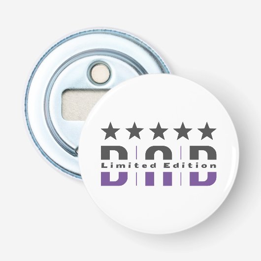 Dad Limited Edition Button Flesopener (Voorkant)