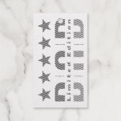 Dad Limited Edition Cadeaulabels (Achterkant)