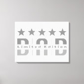 Dad Limited Edition Canvas Afdruk (Voorkant)