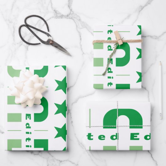 Dad Limited Edition Inpakpapier Vel (Voorkant)