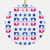 Dad Limited Edition Keramisch Ornament (Voorkant)