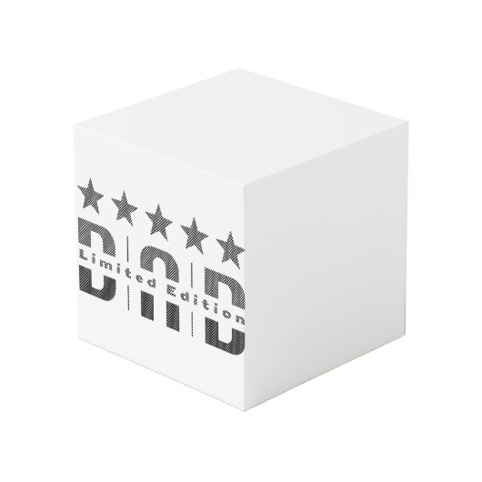 Dad Limited Edition Kubus (Achter hoekig)