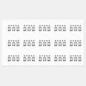 Dad Limited Edition Labels (Vel)